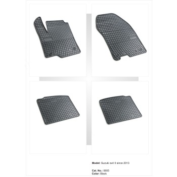 Λαστιχένια πατάκια SUZUKI SX4 S-Cross (2013-2020) - 4τμχ. Λαστιχένια πατάκια SUZUKI SX4 S-Cross (2013-2020) - 4τμχ.