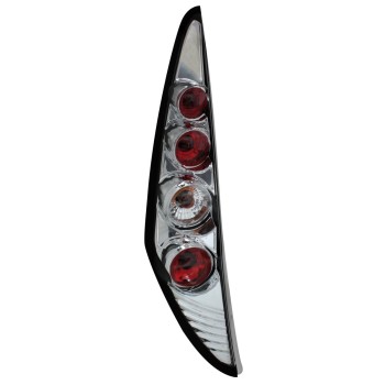 Πίσω φανάρια Fiat Punto 3D (2000-2003) - chrome - σετ 2τμχ.