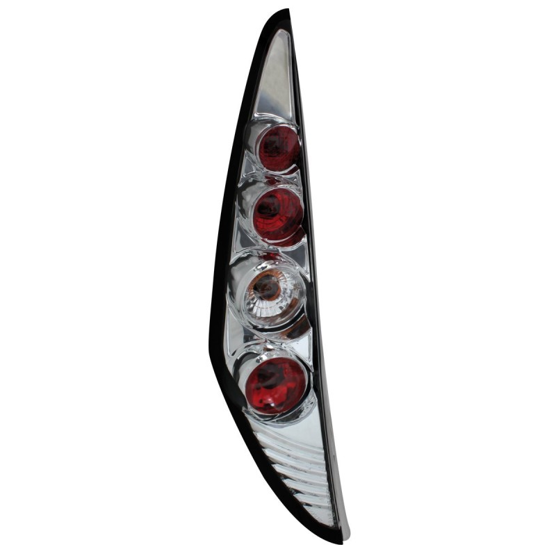 Πίσω φανάρια Fiat Punto 3D (2000-2003) - chrome - σετ 2τμχ.