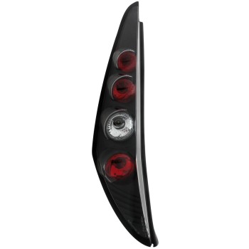 Πίσω φανάρια Fiat Punto 3D (2000-2003) - μαύρα - σετ 2τμχ.