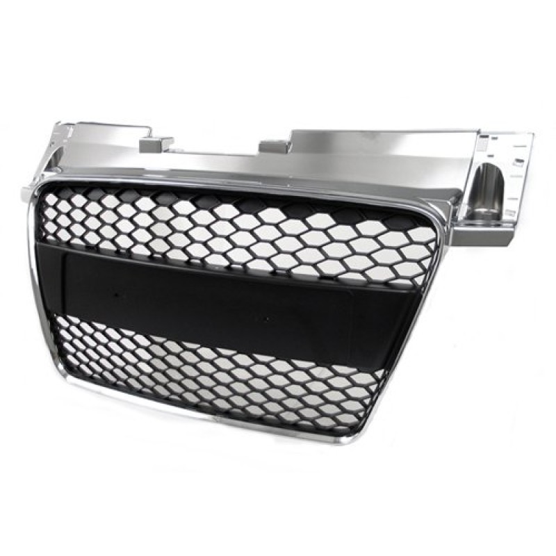 Μάσκα Audi TT (2005-2014) RS LOOK - πλαίσιο χρωμίου, χωρίς σήμα