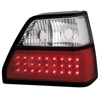 Πίσω φανάρια led Vw Golf II (1983-1993) - chrome - σετ 2τμχ.