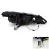 Φανάρια εμπρός Jeep Grand Cherokee (1993-1998) angel eyes, με λάμπες (Η1) - σετ 2τμχ.