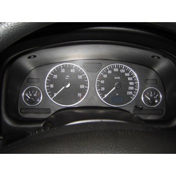 Δαχτυλίδια καντράν Opel Astra G / Zafira A - χρωμίου
