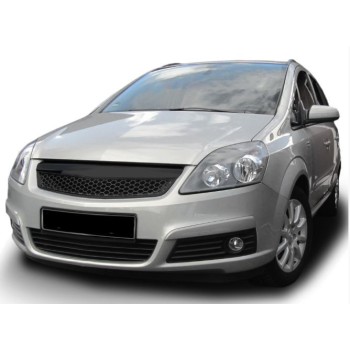 Μάσκα Opel Zafira B (2005-2008) - κυψελωτή μαύρη, χωρίς σήμα
