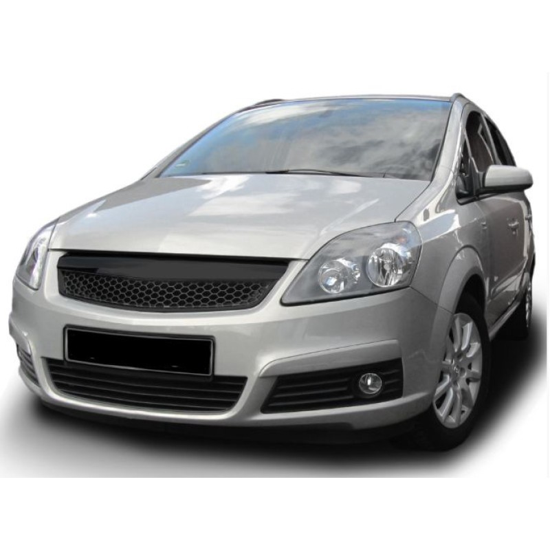 Μάσκα Opel Zafira B (2005-2008) - κυψελωτή μαύρη, χωρίς σήμα