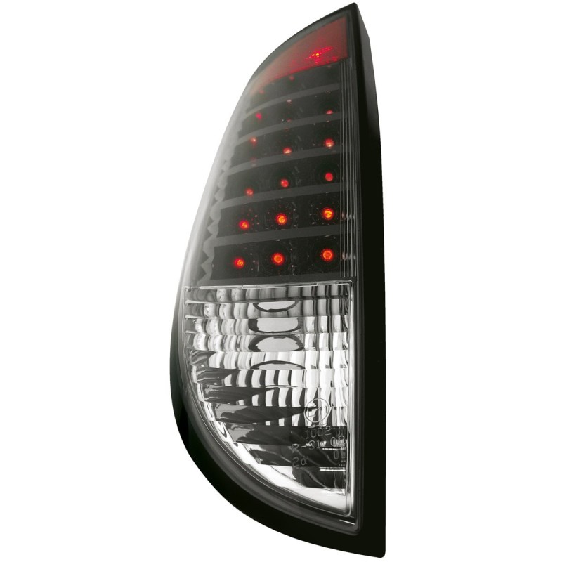 Πίσω φανάρια led Ford Focus - μαύρα - σετ 2τμχ.