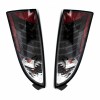 Πίσω φανάρια led Ford Focus - μαύρα - σετ 2τμχ.