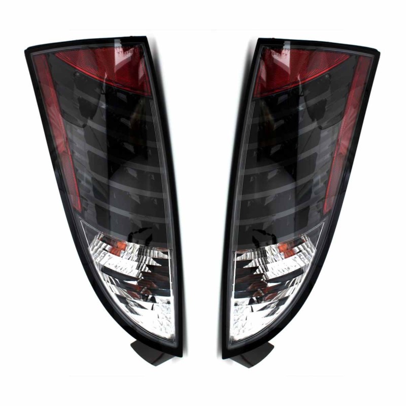 Πίσω φανάρια led Ford Focus - μαύρα - σετ 2τμχ.