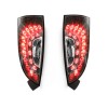 Πίσω φανάρια led Ford Focus 1994-2004) - μαύρα - σετ 2τμχ.