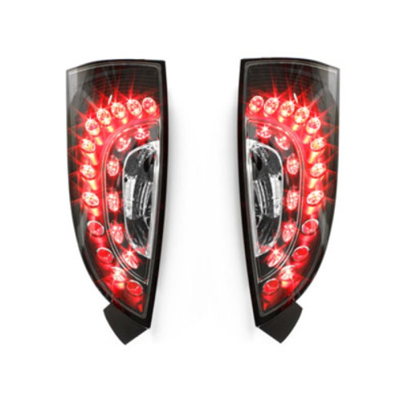 Πίσω φανάρια led Ford Focus 1994-2004) - μαύρα - σετ 2τμχ.