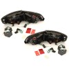 Πίσω φανάρια led Audi A4 combi (2007-2011) - κόκκινα /φιμέ χρωμίου - σετ 2τμχ.