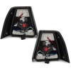Πίσω φανάρια led Vw Bora sedan - μαύρα - σετ 2τμχ.