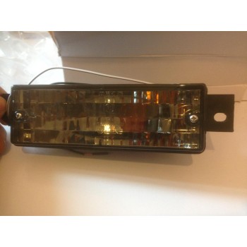 Φλας προφυλακτήρα BMW E30 (1983-1990) limousine / touring / coupe / cabrio - μαύρο χρωμίου - σετ 2τμχ.