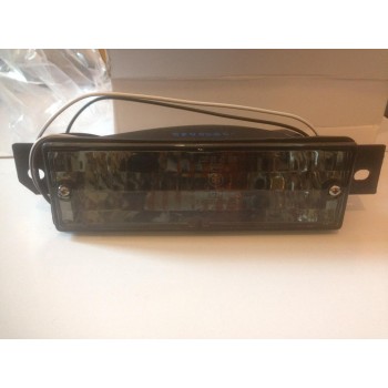 Φλας προφυλακτήρα BMW E30 (1983-1990) limousine / touring / coupe / cabrio - μαύρο χρωμίου - σετ 2τμχ.
