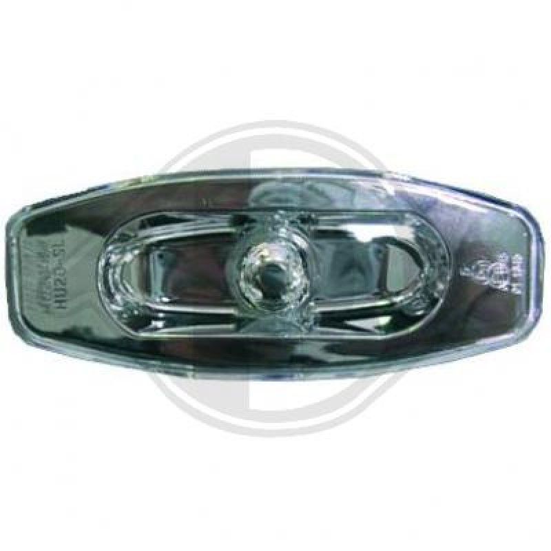 Φλας φτερού Hyundai Santa Fe (2001-2004) - χρωμίου - σετ 2τμχ.