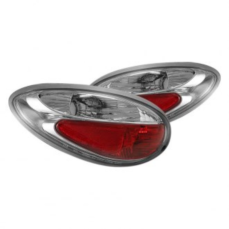 Πίσω φανάρια Chrysler PT CRUISER (2001-2006) - chrome - σετ 2τμχ.