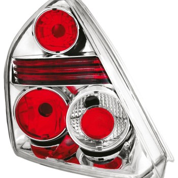 Πίσω φανάρια Fiat Stilo 3D (2002-2007) - chrome - σετ 2τμχ.