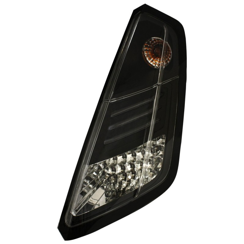 Πίσω φανάρια led Fiat Grande Punto (2005-2009) - μαύρα - σετ 2τμχ.