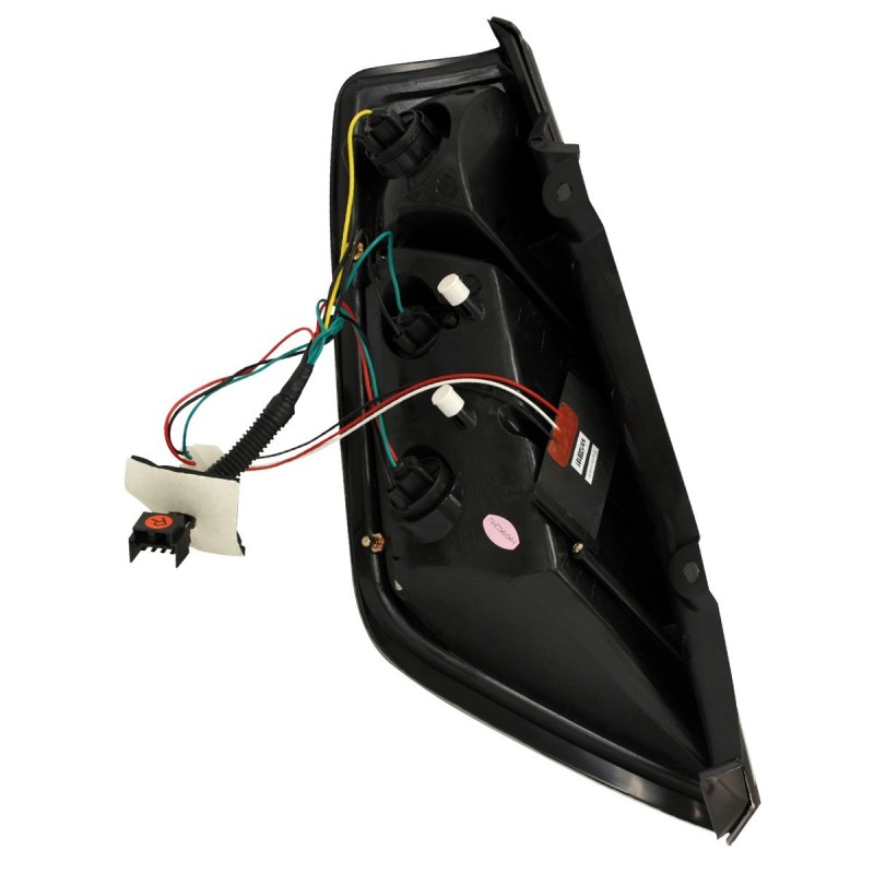Πίσω φανάρια led Fiat Grande Punto (2005-2009) - μαύρα - σετ 2τμχ.
