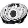 Φανάρια εμπρός Fiat 500 (2007-2015) led - chrome , με λάμπες (Η1) - σετ 2τμχ.