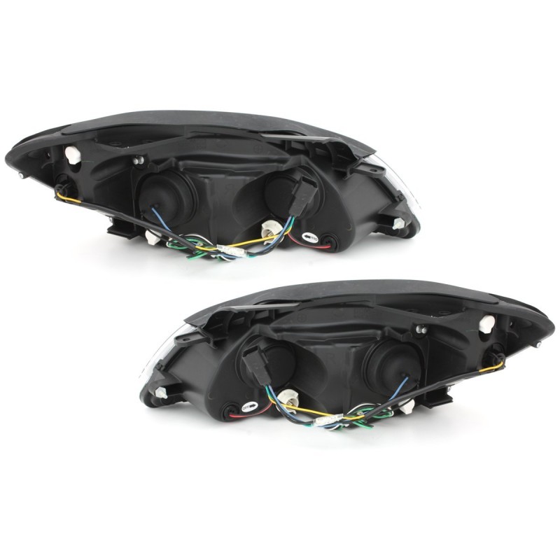 Φανάρια εμπρός Kia Ceed (2006-2009) led , με λάμπες (Η1) - σετ 2τμχ.