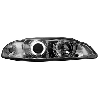 Φανάρια εμπρός Mitsubishi Eclipse (1995-1999) angel eyes - chrome , με λάμπες (Η1) - σετ 2τμχ. Φανάρια εμπρός Mitsubishi Eclipse (1995-1999) angel eyes - chrome , με λάμπες (Η1) - σετ 2τμχ.