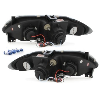 Φανάρια εμπρός Renault Megane / Renault Scenic 3/5 πορτο (1996-1999) angel eyes - μαύρα , με λάμπες (Η1) - σετ 2τμχ. Φανάρια εμπρός Renault Megane / Renault Scenic 3/5 πορτο (1996-1999) angel eyes - μαύρα , με λάμπες (Η1) - σετ 2τμχ.