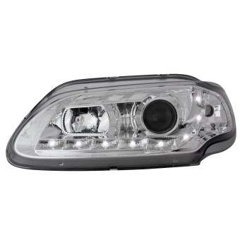 Φανάρια εμπρός Renault Megane (1996-1999) led - chrome , με λάμπες (Η1) - σετ 2τμχ. Φανάρια εμπρός Renault Megane (1996-1999) led - chrome , με λάμπες (Η1) - σετ 2τμχ.