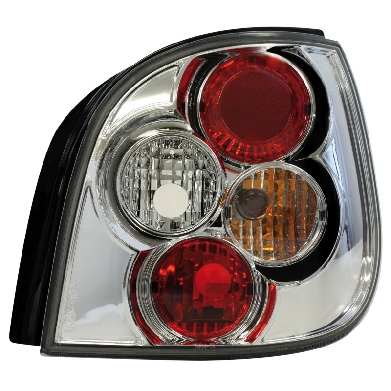 Πίσω φανάρια Renault Megane / Scenic (1998-2002) - chrome - σετ 2τμχ.