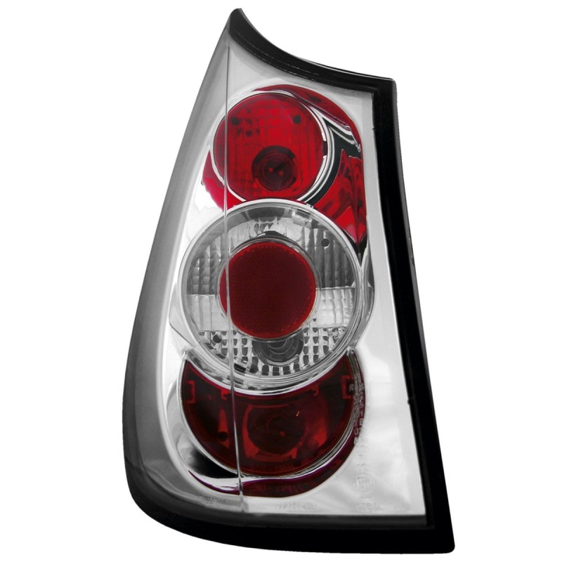 Πίσω φανάρια Renault Scenic (2003-2006) - chrome - σετ 2τμχ.