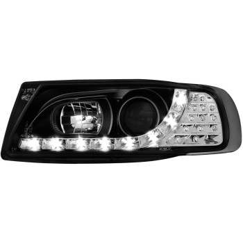 Φανάρια εμπρός Seat ibiza 6K (1993-2000) led - black , με λάμπες (Η1) - σετ 2τμχ. Φανάρια εμπρός Seat ibiza 6K (1993-2000) led - black , με λάμπες (Η1) - σετ 2τμχ.