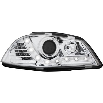 Φανάρια εμπρός Seat ibiza 6L (2003-2008) led - chrome , με λάμπες (Η1) - σετ 2τμχ. Φανάρια εμπρός Seat ibiza 6L (2003-2008) led - chrome , με λάμπες (Η1) - σετ 2τμχ.