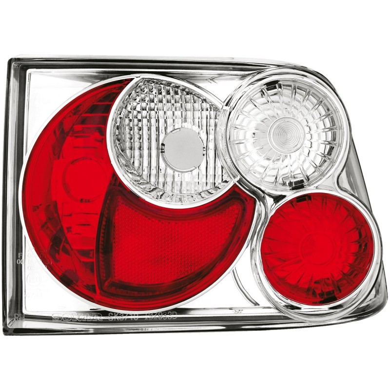 Πίσω φανάρια Seat ibiza 6K (1992-1998) - chrome - σετ 2τμχ.