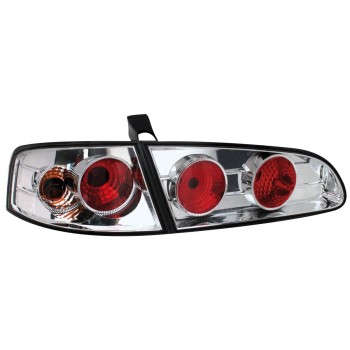 Πίσω φανάρια Seat ibiza 6L (2002-2008) sedan / hatchback - chrome - σετ 2τμχ. Πίσω φανάρια Seat ibiza 6L (2002-2008) sedan / hatchback - chrome - σετ 2τμχ.