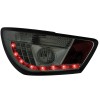Πίσω φανάρια led Seat Ibiza 6J (2008-2012) - μαύρα - σετ 2τμχ.