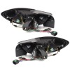 Πίσω φανάρια led Seat Ibiza 6J (2008-2012) - μαύρα - σετ 2τμχ.