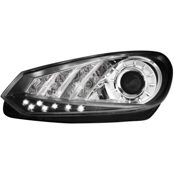 Φανάρια εμπρός led Vw Golf 6 , χωρίς λάμπες (Η7) - σετ 2τμχ. Φανάρια εμπρός led Vw Golf 6 , χωρίς λάμπες (Η7) - σετ 2τμχ.