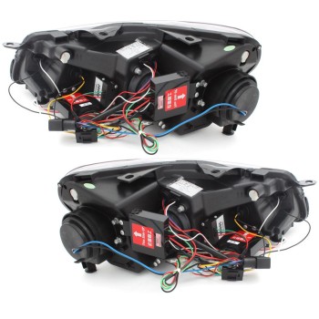 Φανάρια εμπρός Vw Golf 6 με DRL , με λάμπες (Η1) led - σετ 2τμχ. Φανάρια εμπρός Vw Golf 6 με DRL , με λάμπες (Η1) led - σετ 2τμχ.