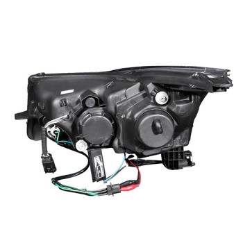 Φανάρια εμπρός Chevrolet Cruze (2009-2012) led lightbar design - chrome , με λάμπες (Η1) - σετ 2τμχ.