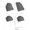Λαστιχένια πατάκια universal για VW Fox / Polo 5 / Golf 5 / Jetta 07 / Passat 06 / Touran - 4τμχ.