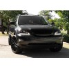 Φανάρια εμπρός Lexus RX330/350 (2003-2008) led - μαύρα , με λάμπες (Η1) - σετ 2τμχ.