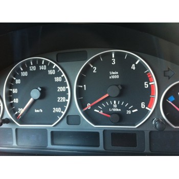 Δαχτυλίδια καντράν BMW E36 / Z3 (1991-1999) - χρωμίου