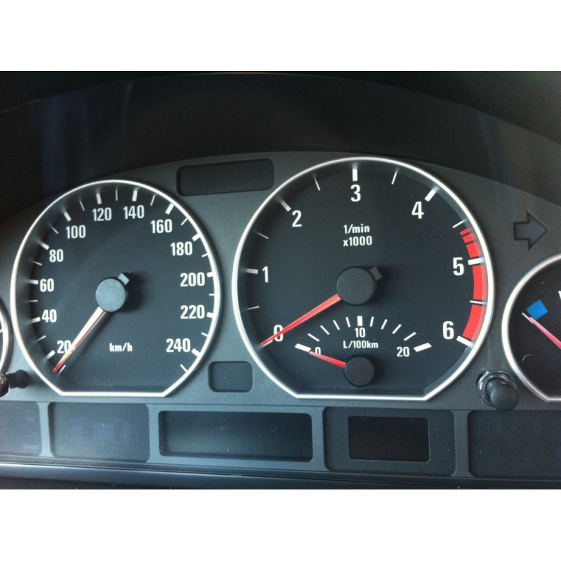 Δαχτυλίδια καντράν BMW E36 / Z3 (1991-1999) - χρωμίου
