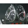 Δαχτυλίδια καντράν BMW E39 / E38 / X5 E53 (1999-2007) - ματ / ασημένια