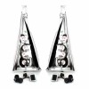 Πίσω φανάρια Citroen C3 (2002-2005) - chrome - σετ 2τμχ.