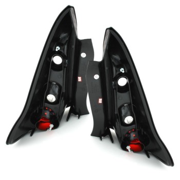 Πίσω φανάρια Citroen C4 (2004-2010) - chrome - σετ 2τμχ.