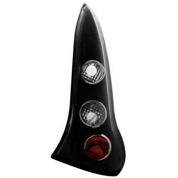 Πίσω φανάρια Citroen C4 (2004-2010) - μαύρα - σετ 2τμχ.