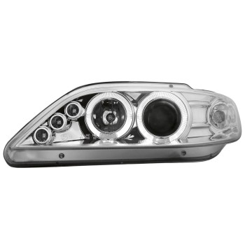 Φανάρια εμπρός Citroen Xsara (1997-2000) led angel eyes - μαύρα , με λάμπες (Η1) - σετ 2τμχ. Φανάρια εμπρός Citroen Xsara (1997-2000) led angel eyes - μαύρα , με λάμπες (Η1) - σετ 2τμχ.