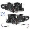 Φανάρια εμπρός Citroen Xsara (1997-2000) led angel eyes - chrome , με λάμπες (Η1) - σετ 2τμχ.